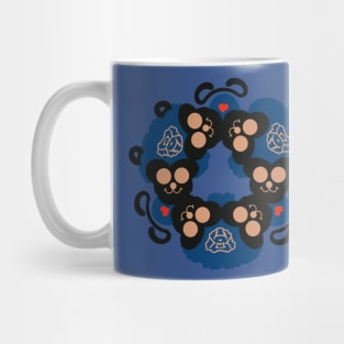 Monkey Mandala Mug